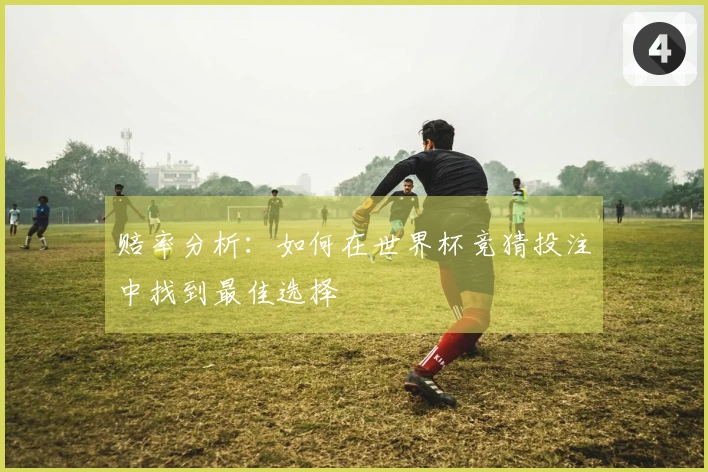 赔率分析：如何在世界杯竞猜投注中找到最佳选择