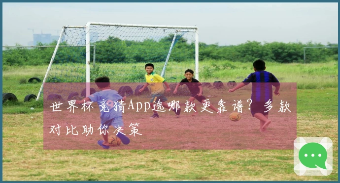 世界杯竞猜App选哪款更靠谱？多款对比助你决策